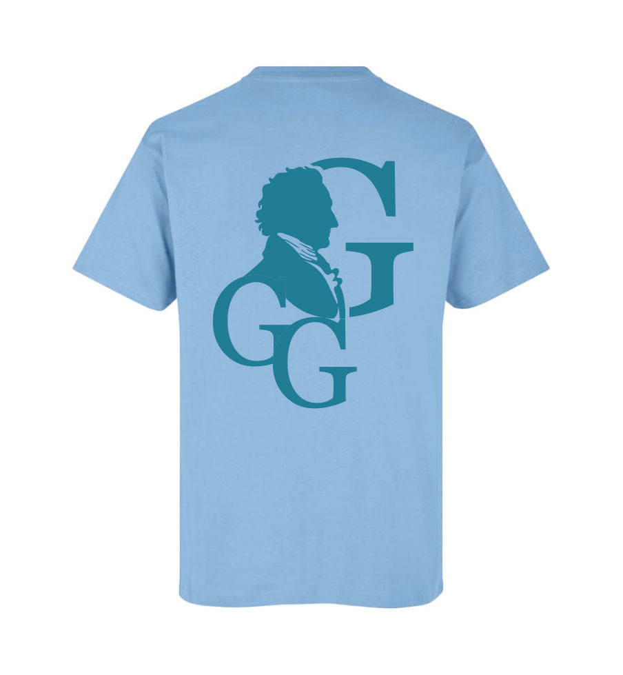 T-Shirt Goethe Signet sky