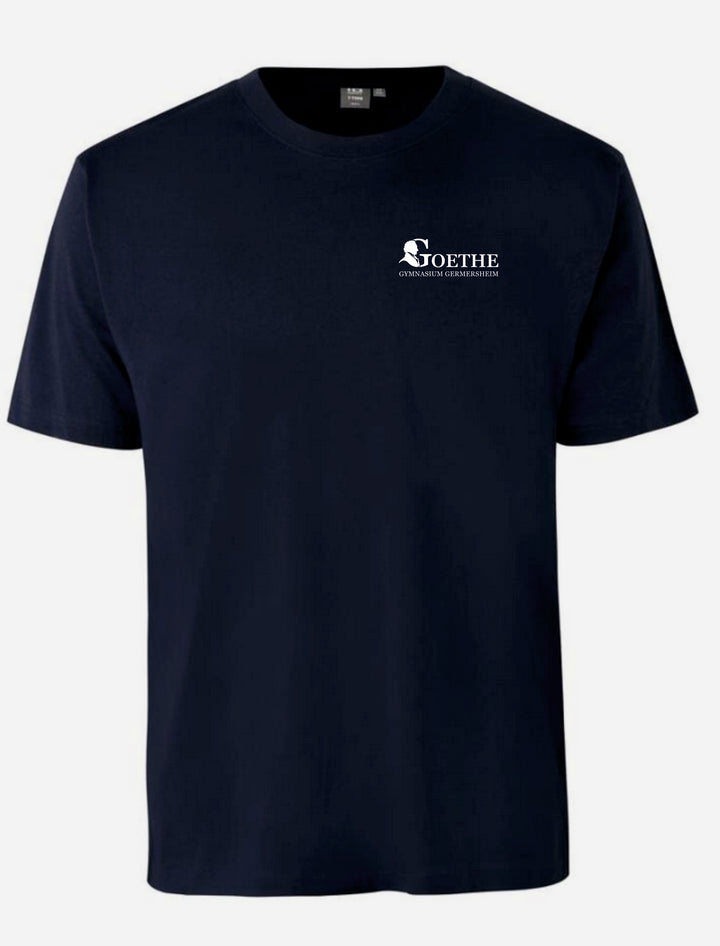 T-Shirt Goethe Signet navy