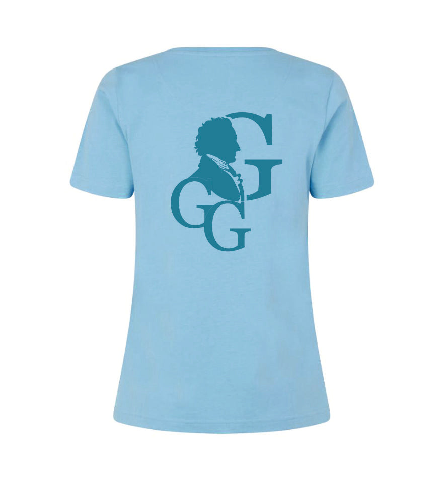 T-Shirt Goethe Signet sky