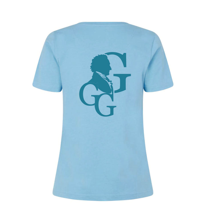 T-Shirt Goethe Signet sky