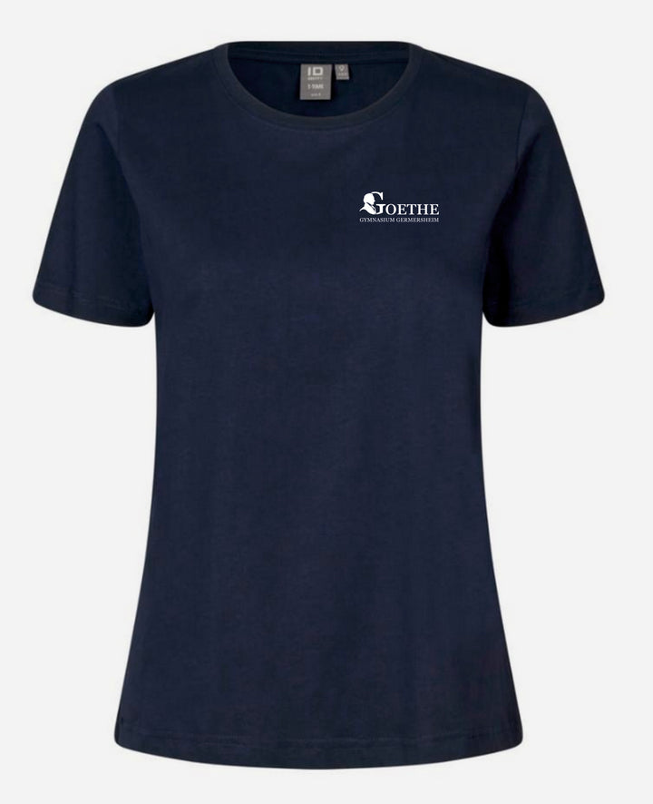 T-Shirt Goethe Signet navy