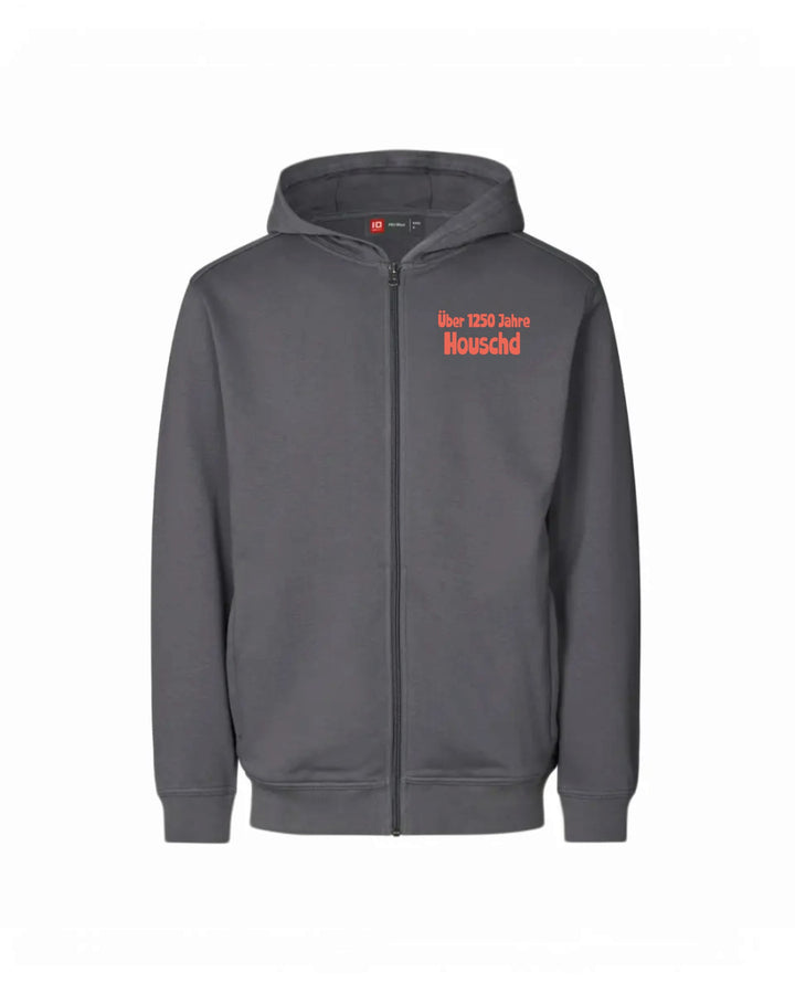 Zipper Hoodie "Über 1250 Jahre Houschd"