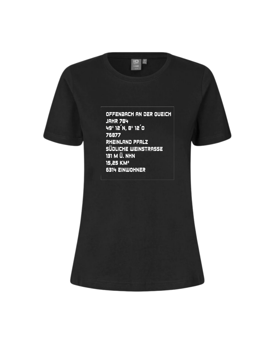 T-Shirt "Home 49°13´N, 8°13´0"