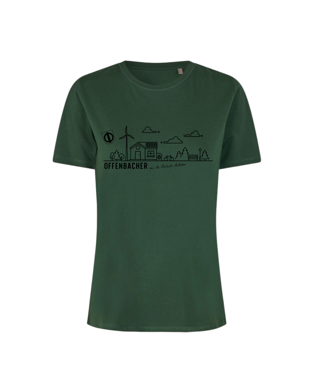 T-shirt "an de quäch dehäm"