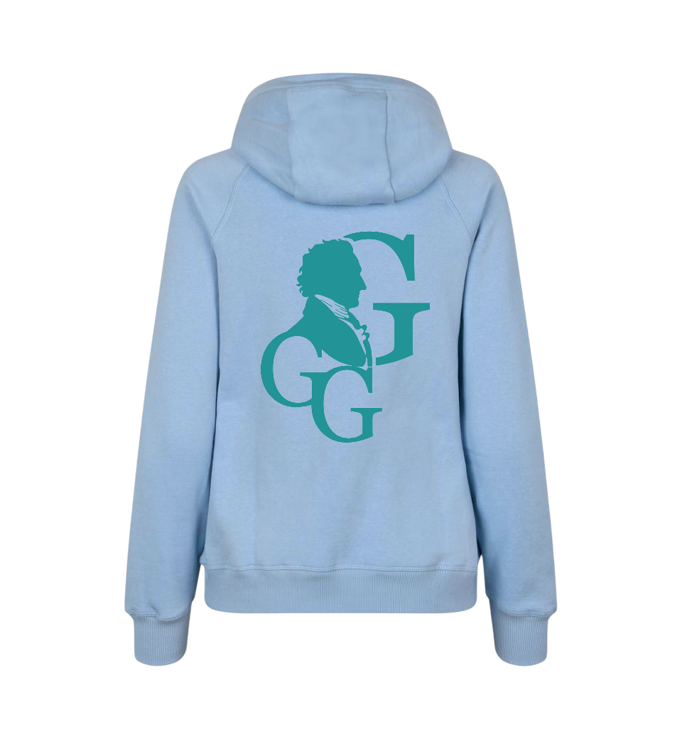 Hoodie Goethe Signet "Wahre Größe"