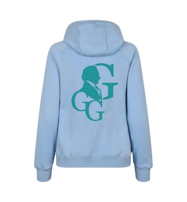 Hoodie Goethe Signet "Wahre Größe"